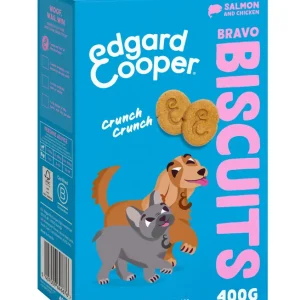 Edgard & Cooper BISCUITS Lachs und Huhn 400 g Ausverkauf